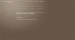 Desktop Screenshot of marketing-partner.de