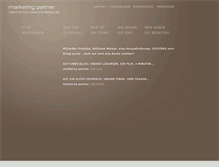 Tablet Screenshot of marketing-partner.de